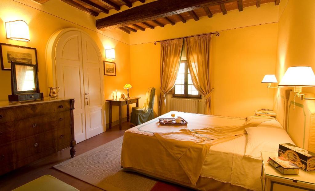 Hotel Castello Di Gargonza Monte San Savino Camera foto