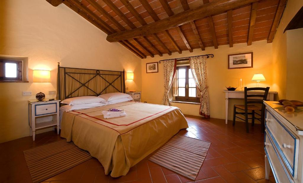 Hotel Castello Di Gargonza Monte San Savino Camera foto